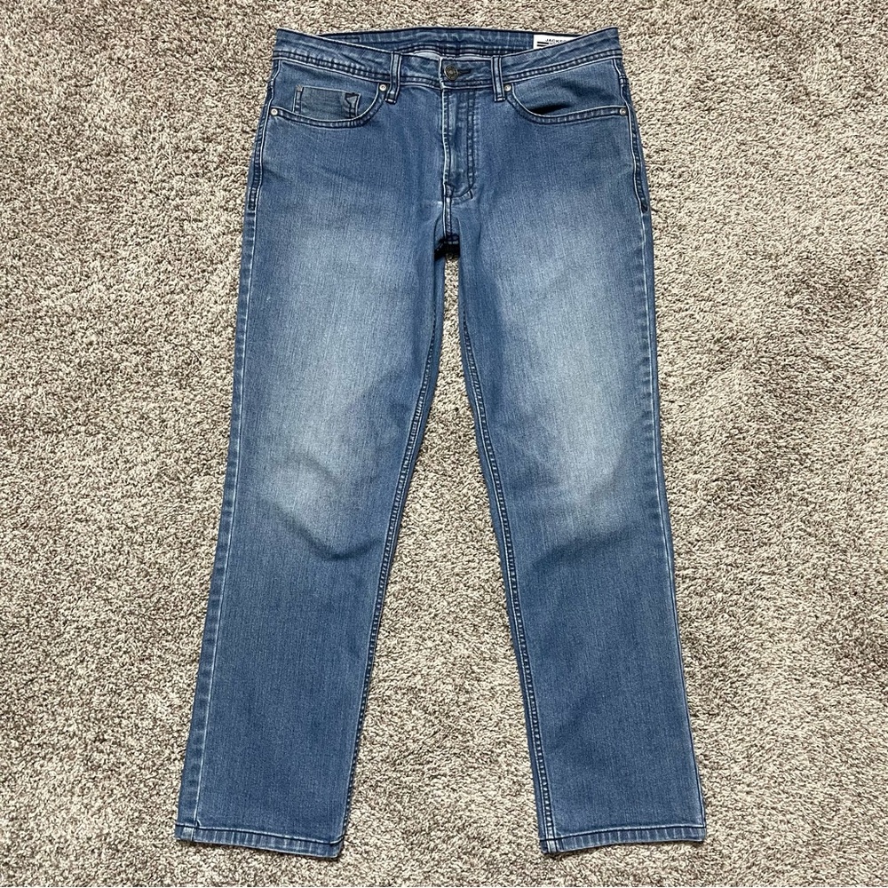 Buffalo David Bitton Jackson Slim Straight Jeans Light Wash Mens 32x29